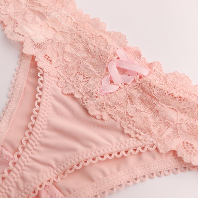 4Pcs/Lot Sexy Lace Panties Women Low-waist Briefs Female Hollow Out Underwear Intimates G String Ladies Lingerie Underpants