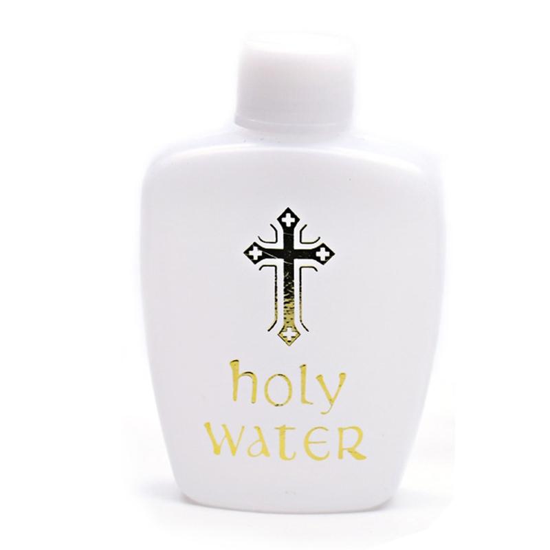 Holy Water Bottle Catholic Travel Size Catholic Bottle Lourdes Water Bottle Sturdy bishop Church Holy Water Bottle 1