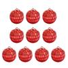 Portable Foam Christmas Decoration Ball With High Reflectivity Hanging Ornament For Party Home Decors