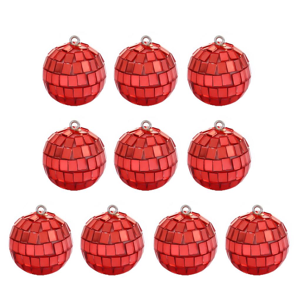 Portable Foam Christmas Decoration Ball With High Reflectivity Hanging Ornament For Party Home Decors