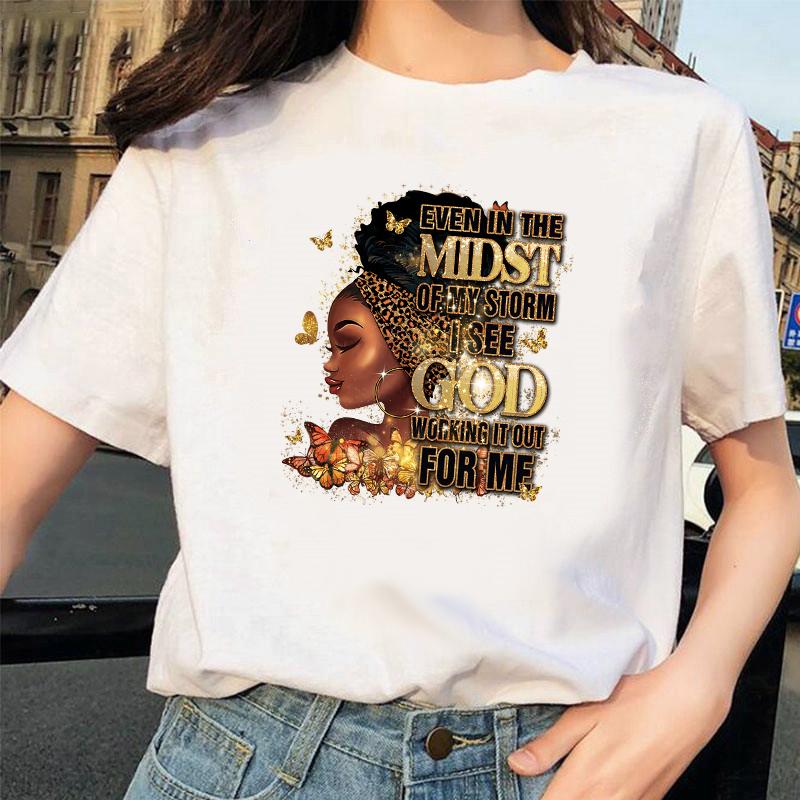 Afro Girl Transfer termic Black Girl Heat Press Appliqued Tricou Parches Ropa Hanorace Diy Haine Autocolante Iron On Patch