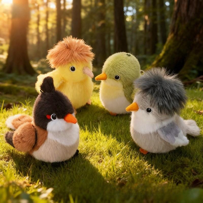 Cute Bird Stuffed Animal Plush Toy For Playroom Decor And Gifts