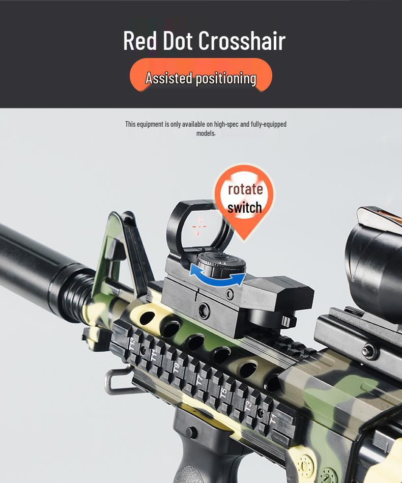 Electric Soft Bullet Gun - M416 Sniper Rifle Toy for Kids