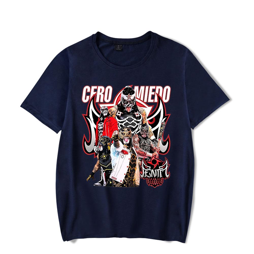 Penta El Zero Miedo Penta Cero Miedo Merch T-Shirts Streetwear Tee Cosplay Women Men Crewneck Short Sleeve