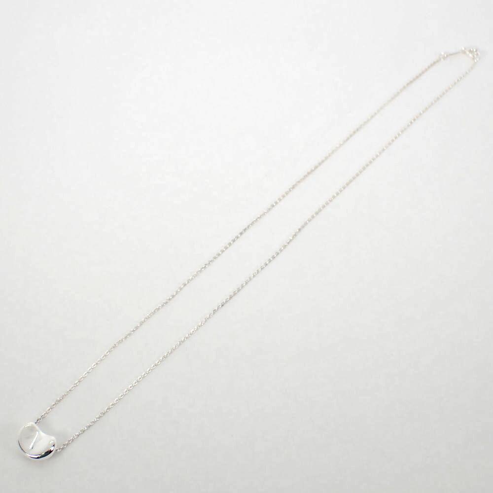 [Used] TIFFANY/Tiffany 925 Bean Pendant/Necklace/j5-7