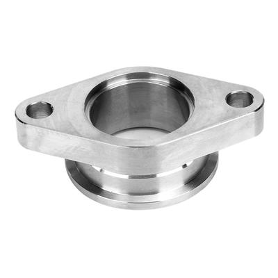 SS304 Stainless Steel 1.5in 2 Bolt To MVS VBand Wastegate Adapter Flange