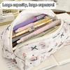 Cartoon Cute Puppy Pencil Case Canvas Large Capacity Pen Bags Stationery Bag School Supplies