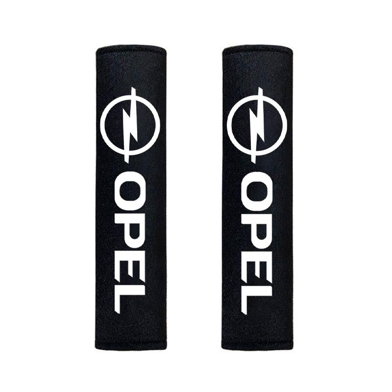 

Car Seat Belt Safety Belt Shoulder Cover Breathable Protection Seat Belt Pad For Opel Vauxhall OPC ADAM Insignia Antara Corsa