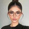 1/3PCS Cat Eye Glasses Women Anti Blue Light Retro Transparent Frame HD Eyewear Fashion