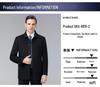 Brand Men's High-End Double-Sided Cashmere Coat - Wrinkle-Resistant Classic Business Wool Jacket