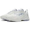Li Ning Qixing Cushioning Slip Resistant Abrasion Resistant Rebound Low top Running Shoes Women's White Blue ARLS024-1