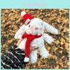 Adorable Bunny Plush Doll Keychain With Heart Pendant Perfect For Birthdays And Gifts