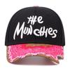 Korean Style Donut Embroidery Baseball Cap Adjustable Dance Snapback Hats  Daily