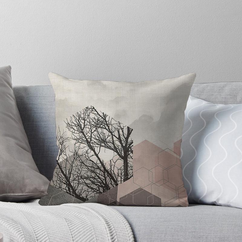 House Decorative Home Pillowcase for Sofa Cushion Cover Modern 45*45 Nordic 40*40cm 40x40cm 50x50 Living Room Abstract 60x60