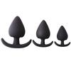 Unisex Silicone Anal Plug 5 Sizes round Butt Plug Wearable Stopper Adult Sex Toy for Men/Women Trainer
