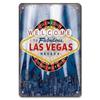 Welcome To Las Vegas Plaque Metal Tin Signs Vintage Decor Nevada Casino Metal Posters Wall Art Decor