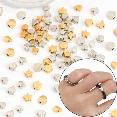 Colier DIY Accesorii de bijuterii de înaltă calitate Brățară Mărgele distanțiere populare 100 buc/lot Mărgele de vânzare caldă CCB Star Accesorii pentru inimă lucrate manual