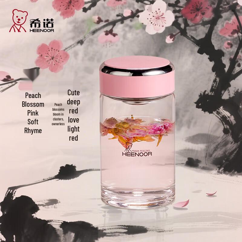 Heenoor XN-9062 Single-Layer Glass Tea Cup
