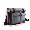 Thickened Oxford Cloth Tools Shoulder Bag Holder Organizer for Electrician Repairman (Gray)