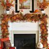 Simulated Maple Leaf Photography Props DIY Autumn Indoor Outdoor Wedding Halloween Thanksgiving Wall Mantel Party Decor TMZ