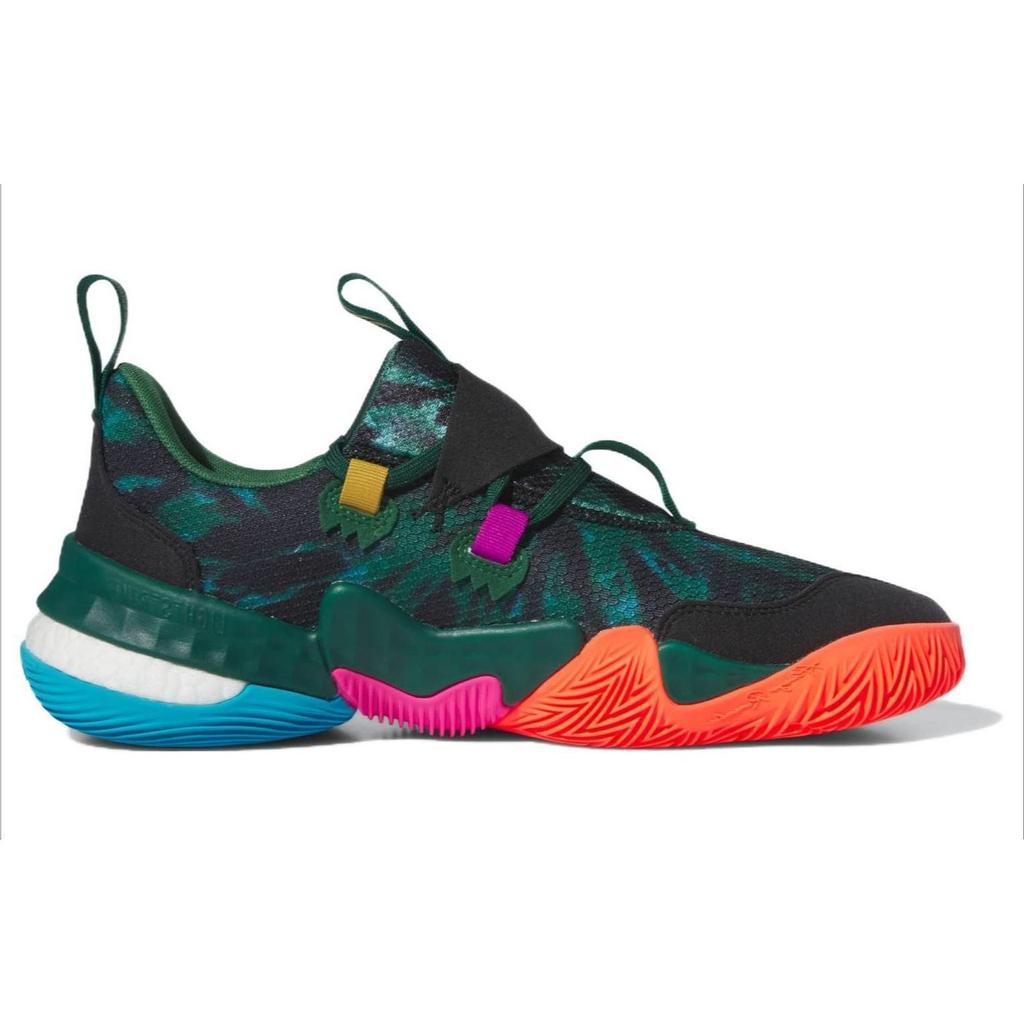 adidas Trae Young 1 Igrzyska Olimpijskie 1996 Unisex Sneakers Zielony Zespół-Ciemnozielony Złoty Metalik IG3097