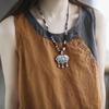 Cotton and Linen Summer New Loose Camisole Vest Women's Asymmetrical Top Button Decoration Splicing Sleeveless Top