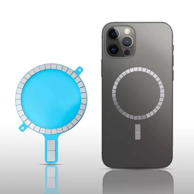 Magnetic Circle Strong Wireless Charging Magnet Sticker Ring for MagSafe for iPhone 13 12 mini Pro Max Magnetic Charging Accesso