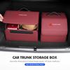 For Mitsubishi Car Trunk Organizer Box Tailbox Stowing Tidying Storage Bag Lancer ASX Pajero Mirage Attrage Xpander Outlander
