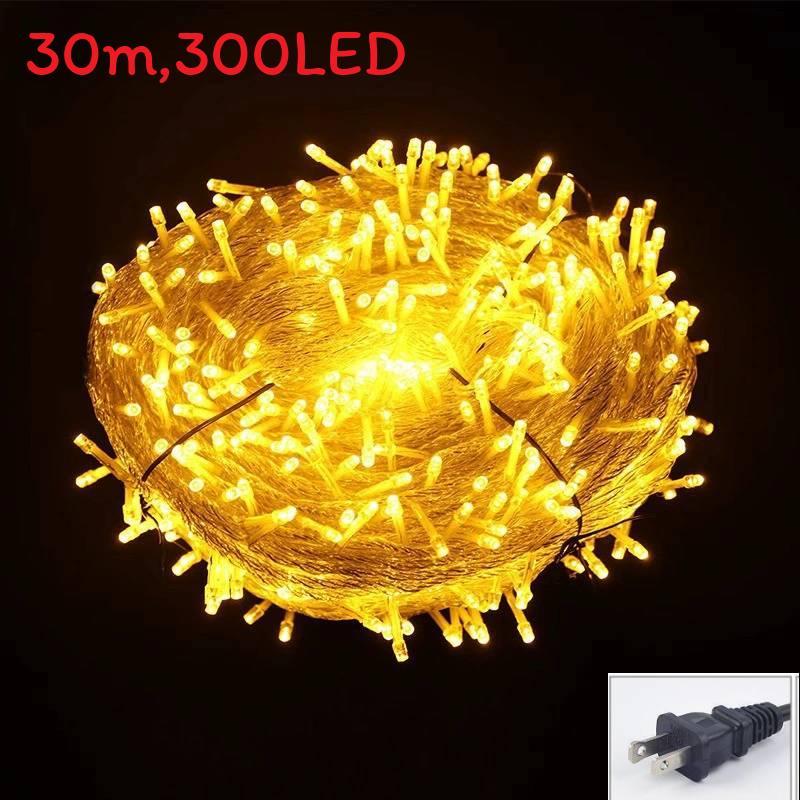 Led String Fairy Lights Christmas Tree Decors For Garden Outdoor Party Festoon