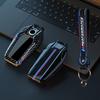Funda de fibra de carbono para llave de coche, bolsa sin llave para BMW 5 7 Series G11 G12 G30 G05 G07 X3 X4 X5 X7 G31 G32 I8 I1