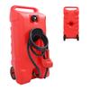 Fuel Oil Storage Tank 14 Gallons Shockproof Portable Gas Fuel Tank Container for ATVs Snowmobiles Boats Jets Skis
