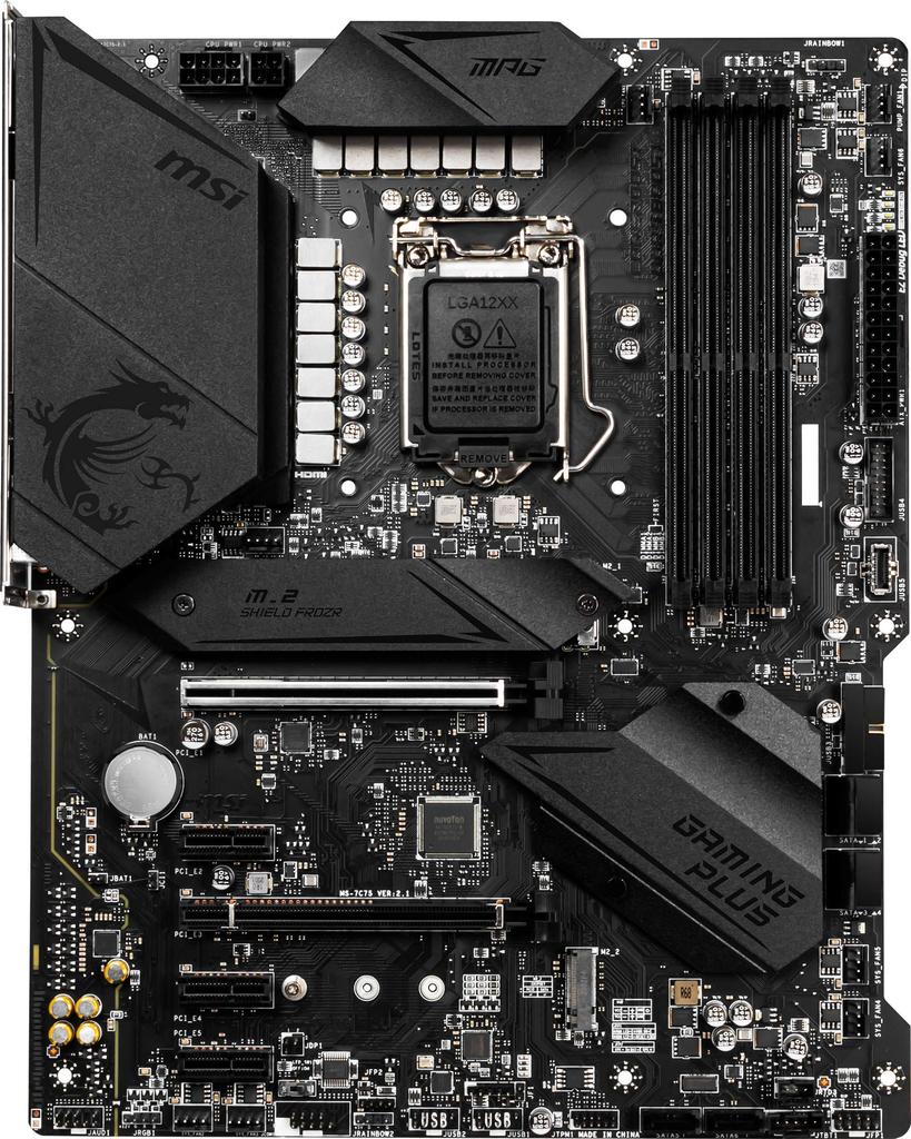 MSI MPG Z490 GAMING PLUS Motherboard ATX with Intel Z490 MB4954 [Equipped Chipset]