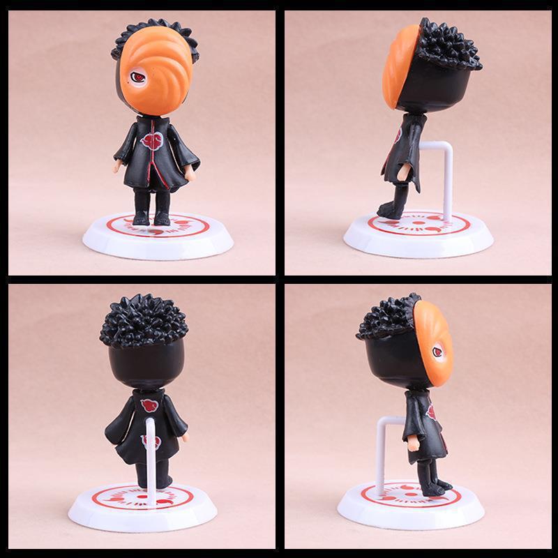 Naruto 19th Gen 6-Piece Figure Set: 18th Gen Styles Featuring Sasuke, Naruto & Gaara Models