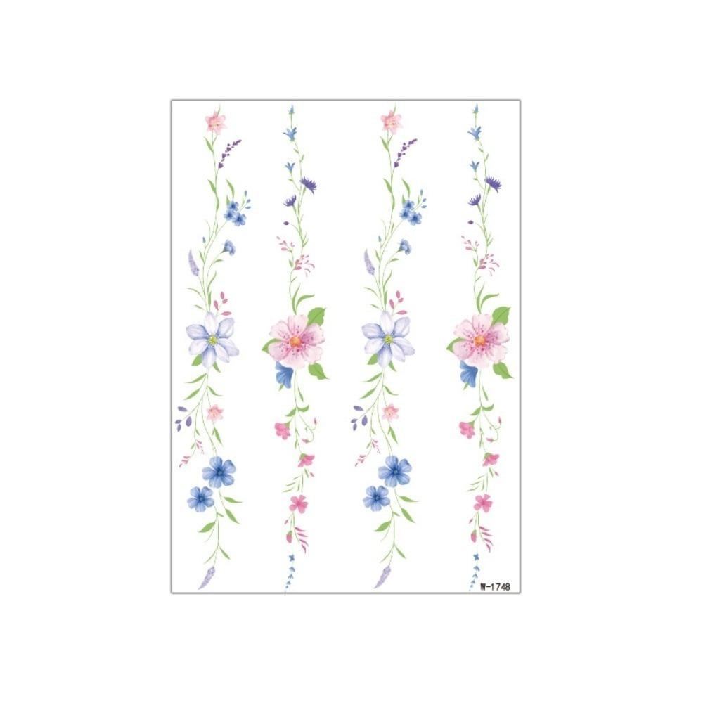 Realistic Rose Stickers Tattoo Stickers Disposable Elf Fairy Makeup Stickers  Body Art