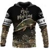 Fashion Men Hoodie Cool Carp Fishing 3D Printed Harajuku Sweatshirt Unisex Casual Pullover hoodies sudadera hombre