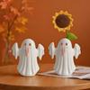 Halloween Ghost Decor Ghost White Ceramic Vase Figurine Room Decor Halloween Decorations Table Centerpieces For Holiday Home