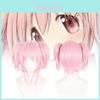 High-temperature Fiber Short Pink Cosplay Wig For Women Ideal For Madoka Magica Character Transformations