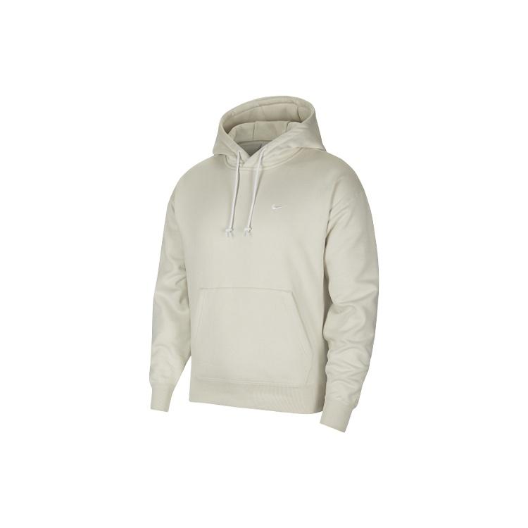 Men s Nike Logo Embroidered Solid Color Fleece Lined White DA0316-072 XXL