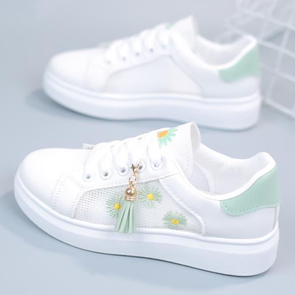 

Fashion Casual Woman Shoe Tennis Female Flats Wedge Basket 2025 All-Match Small New Breathable Dress Sports Summer Leisure Shoes Woman 2 35