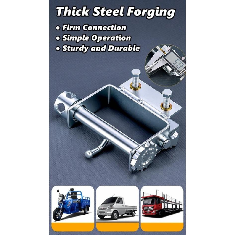 Sliding Bolt On Winch Compact Sliding Winch Car Cargo Handling Steel Professional Truck Rope Tightener Tensioner Tension Control