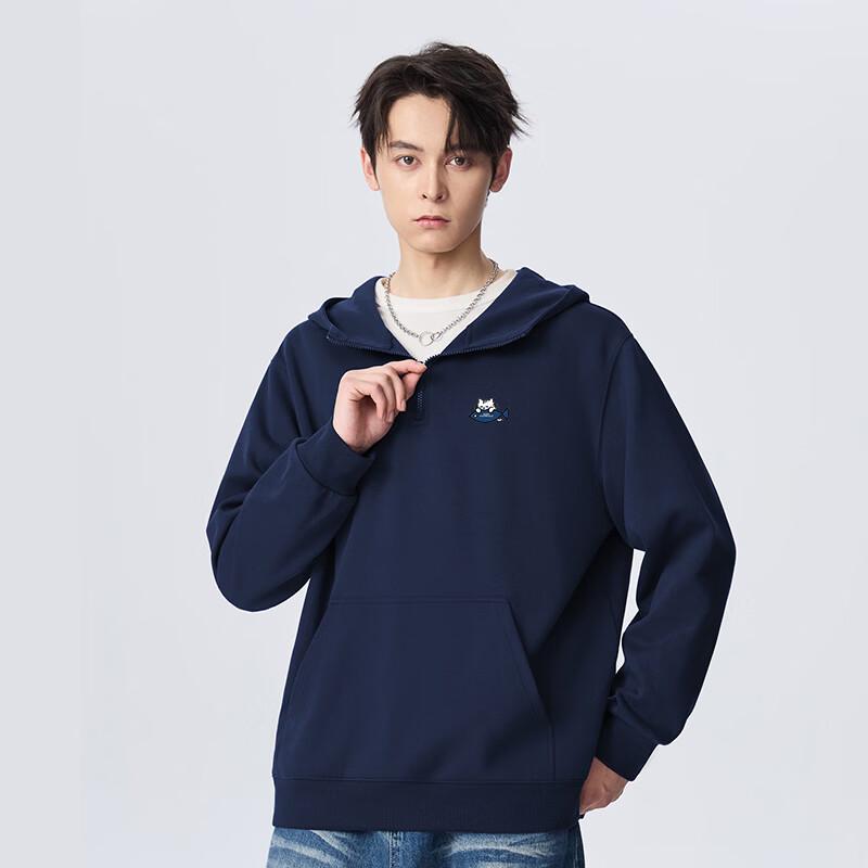 Mark Fairwhale Half-Zip Hooded Sweatshirt
