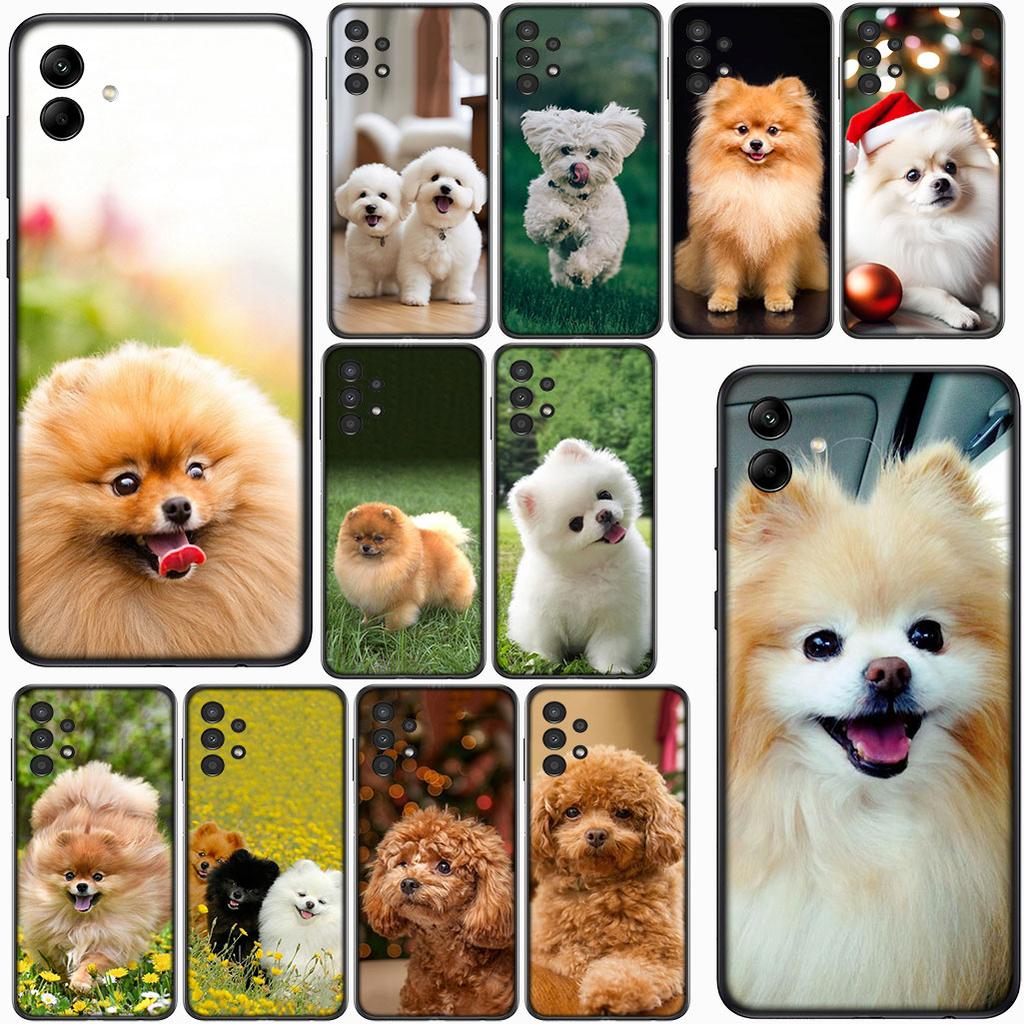 Cover for OPPO A40 A80 A60 A38 A79 A15 A16 A17 A18 A58 A78 A57 A53 A40M 4G 5G Phone Case Bichon Frise Pomeranian Poodle Dog
