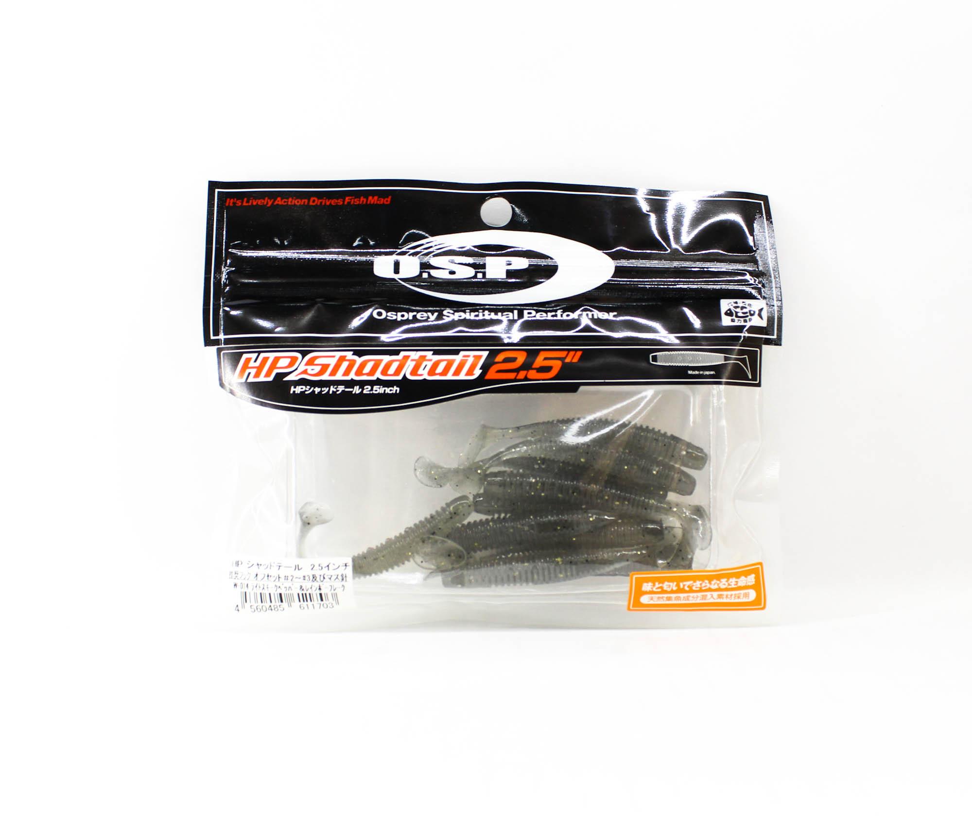 

OSP Мягкая приманка HP Shad Tail 2,5 дюйма W-014 (1703 г.)