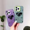 New love plane couple iPhone17 mobile phone case Apple 16Pro anti-drop IMD color silver 15pm