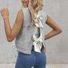 Outward Bound New Women's Clothing Wind Fashion Casual Versatile Simple Bow Knit Cardigan Sweater