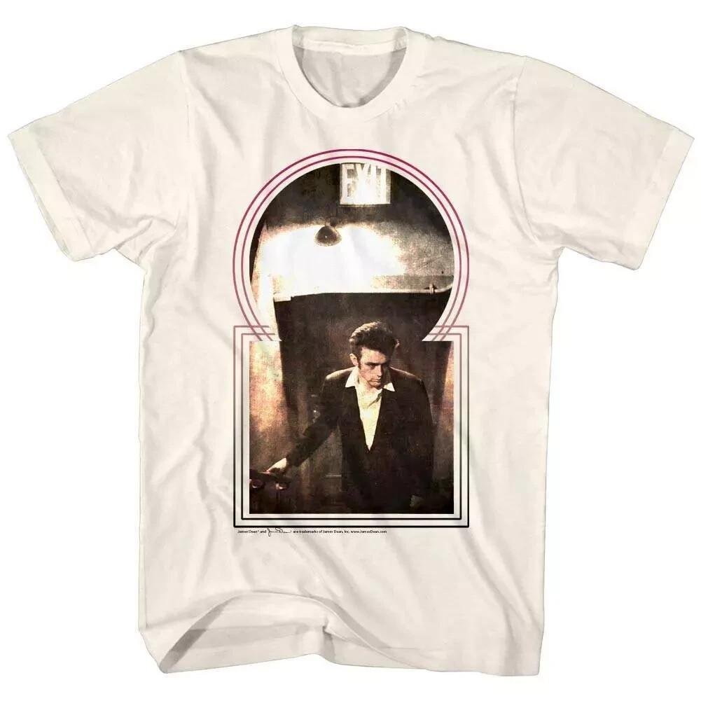 James Dean Through the Keyhole Men T Shirt XXL