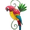 New Creative Bird Wind Chimes Metal Outdoor Indoor Parrot Bell Handmade Retro Ornament