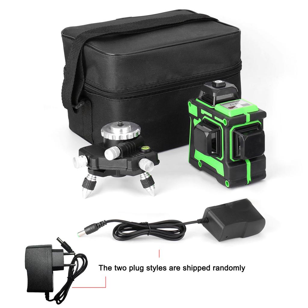 Multifunctional 3D 12 Lines Laser Level Tool Vertical Horizontal Lines with Selfleveling Function
