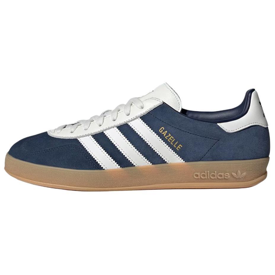 

Adidas Originals GAZELLE German Army Trainers Unisex Indigo White IH9650 46