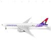 Flugzeugmodell 1:300 aus Metallguss mit Ständer, Boeing 777 Hawaiian, Geschenkidee für erwachsene Luftfahrtbegeisterte, Tischmodell